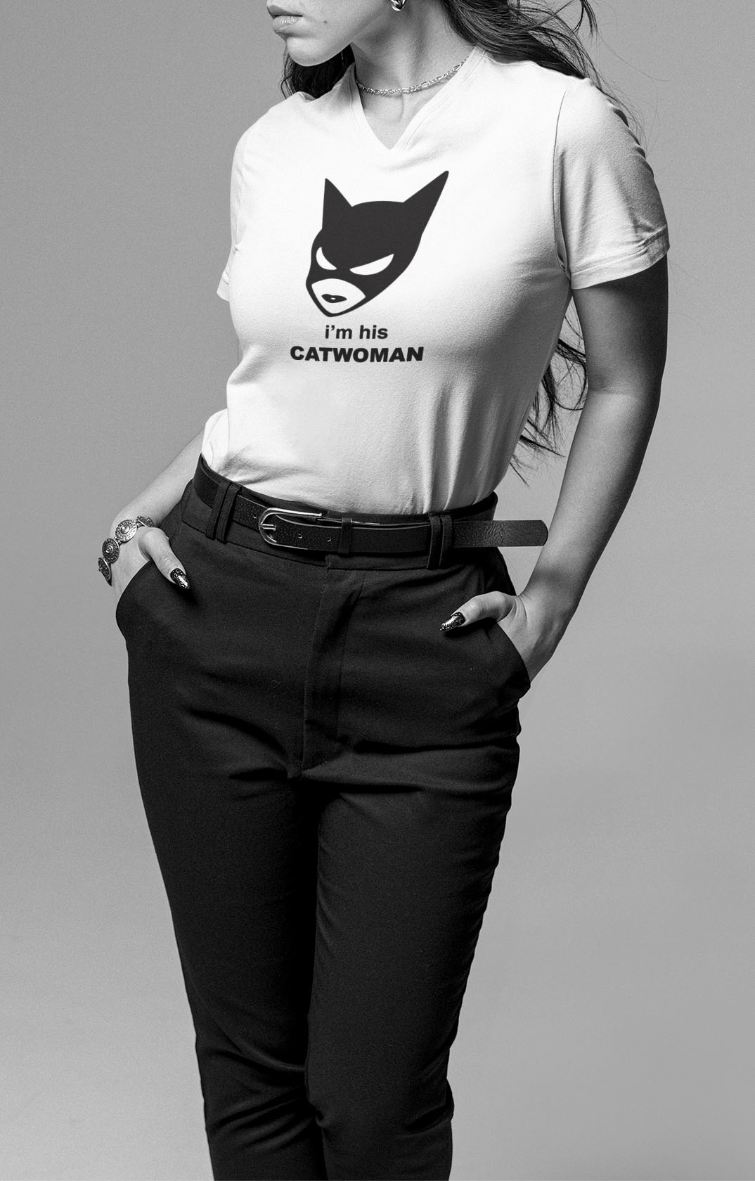 Catwoman T恤設計 Model