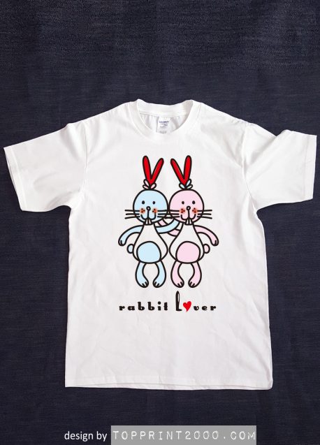 rabbit lover -white color