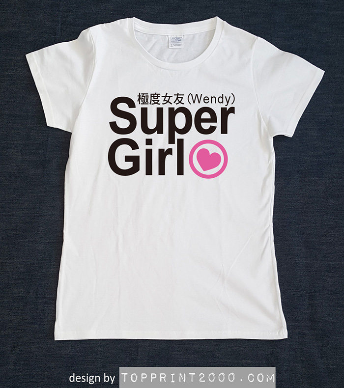 SuperGirl 白色