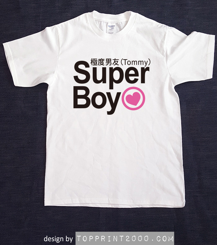 SuperBoy-白色TEE