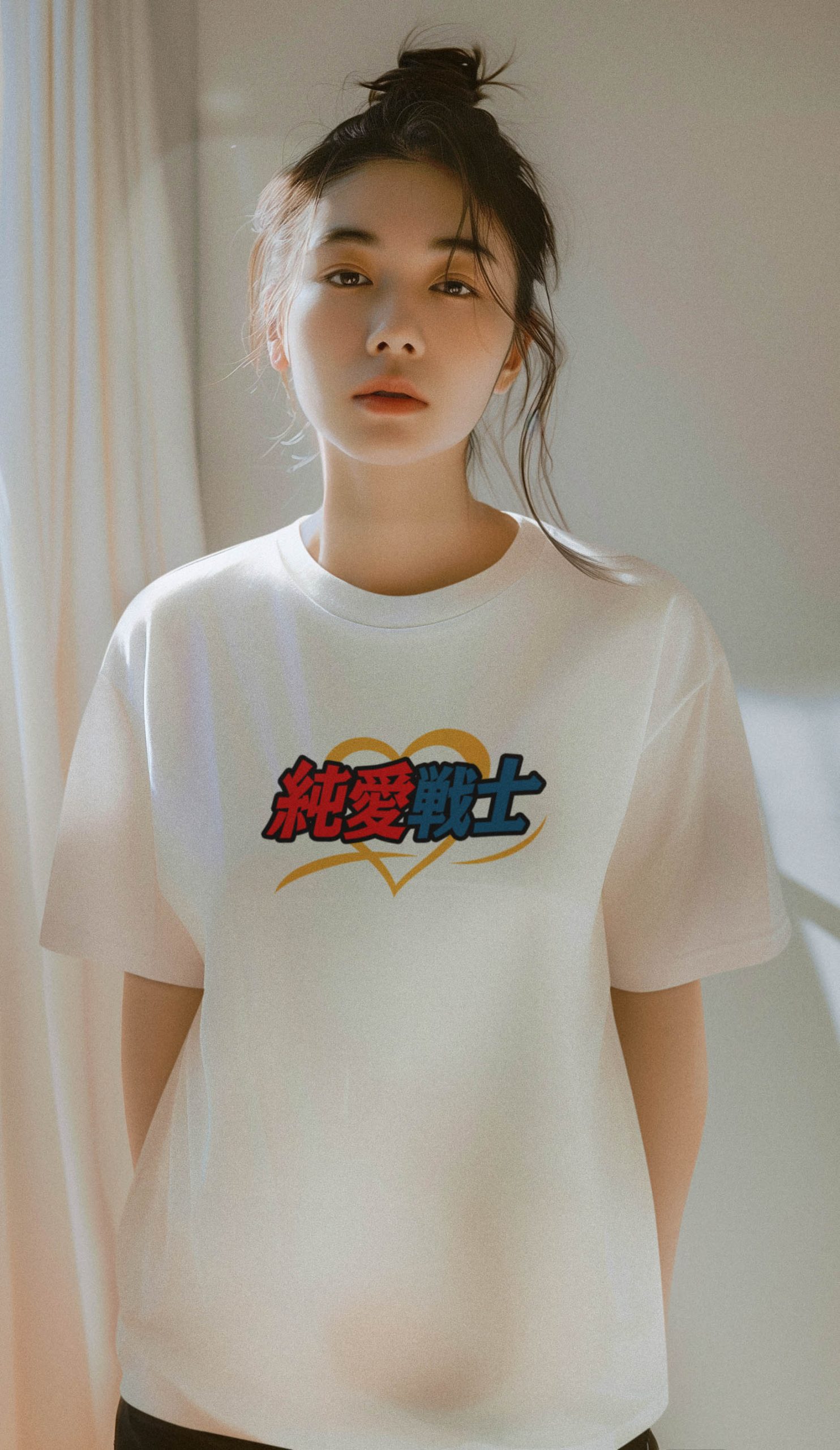 純愛戰士 Tee 設計