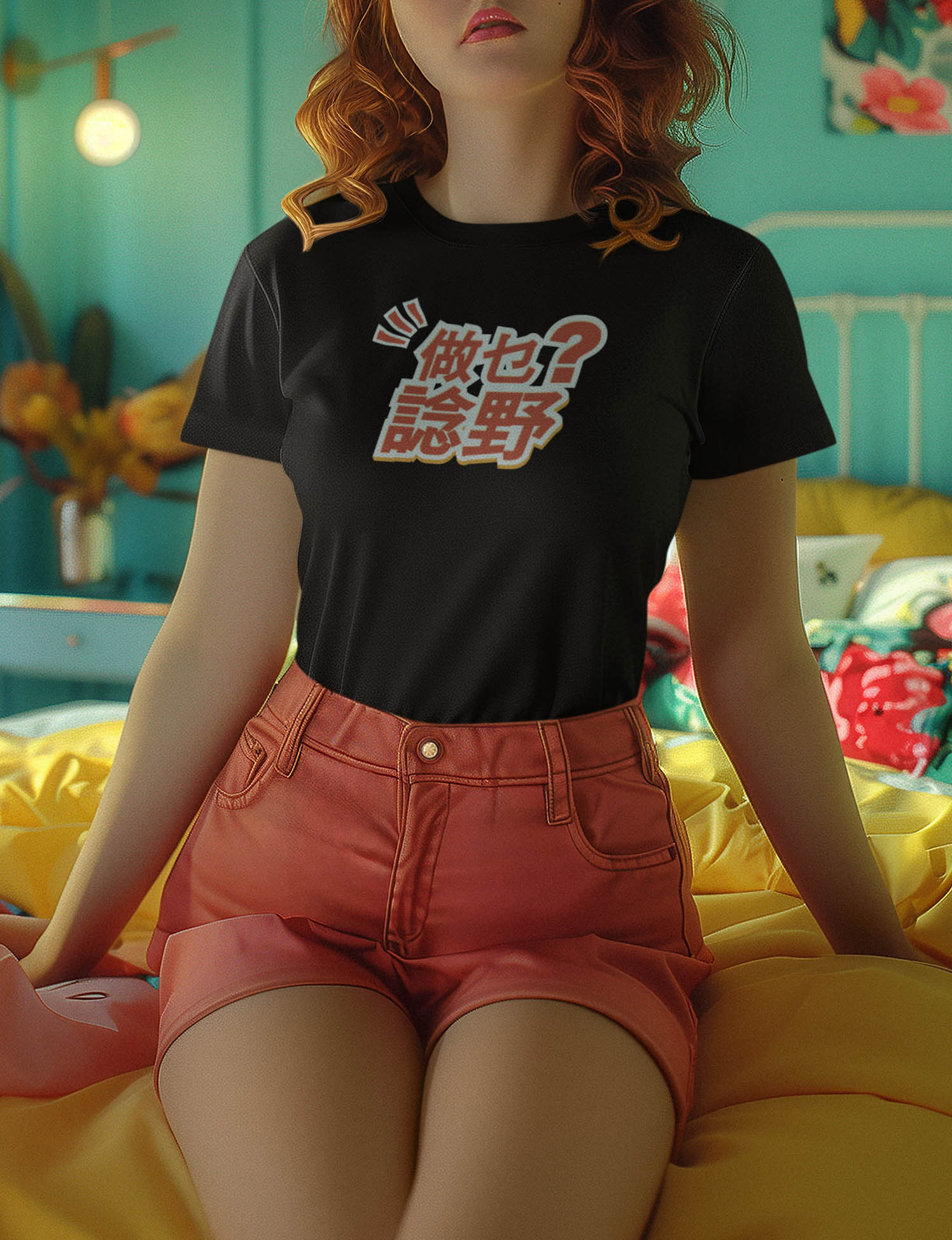 做乜諗野 黑Tee