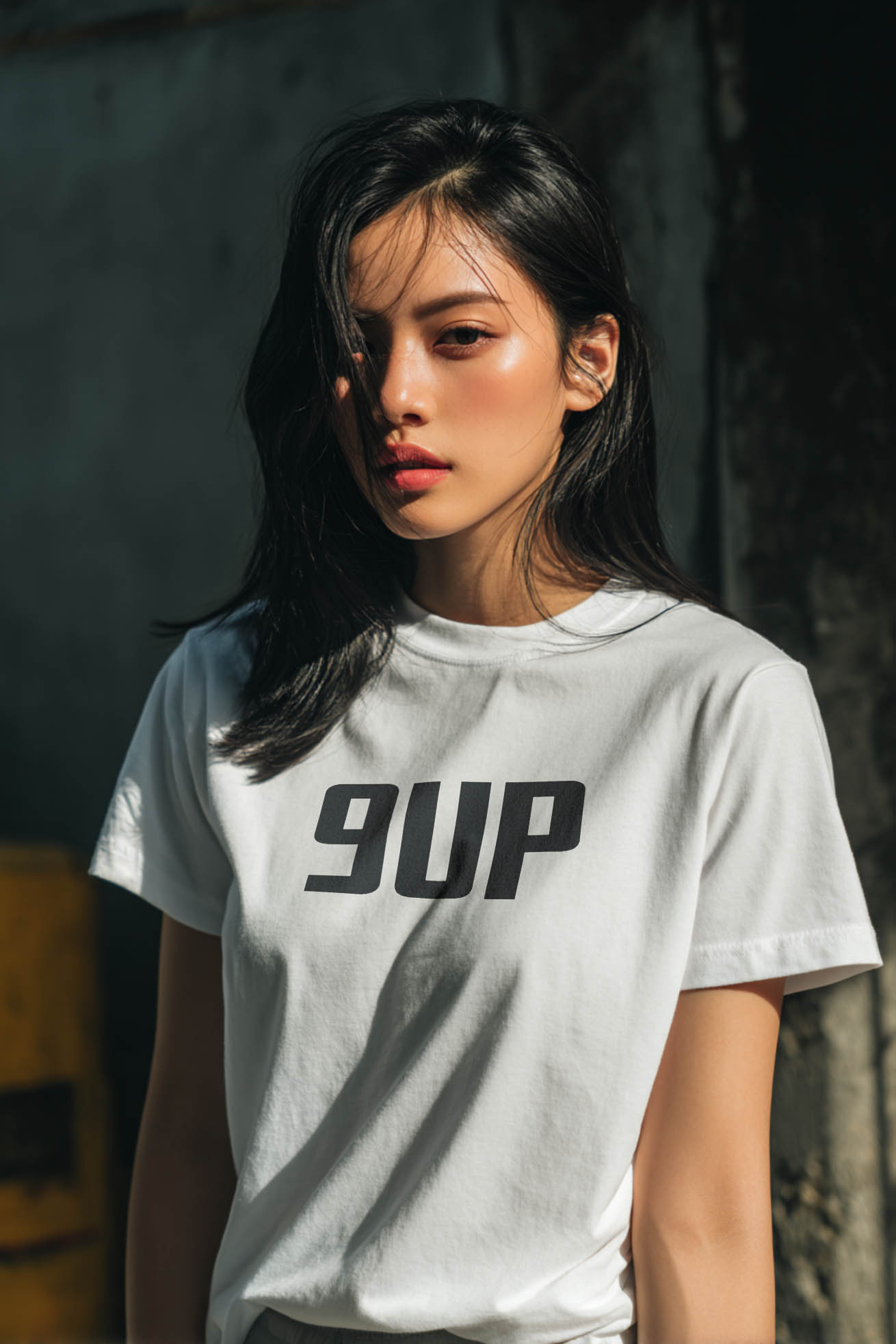 9UP t-shirt - 白色
