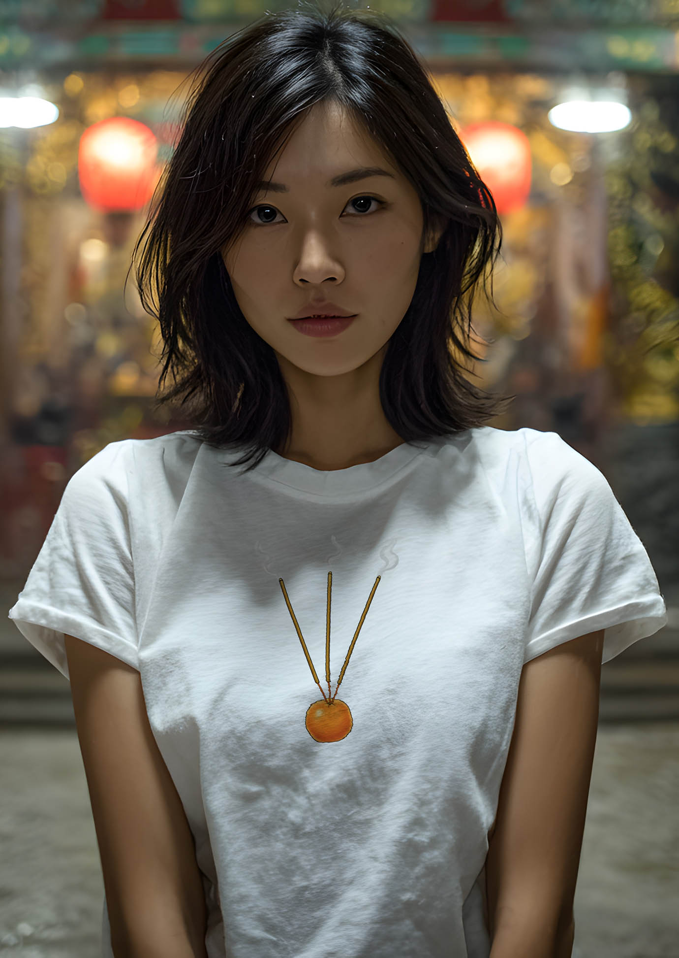 唐伯虎點秋香 求神 Tee