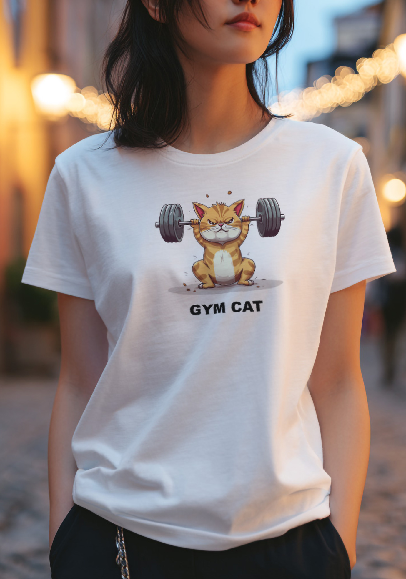 GYM Cat T-Shirt 設計