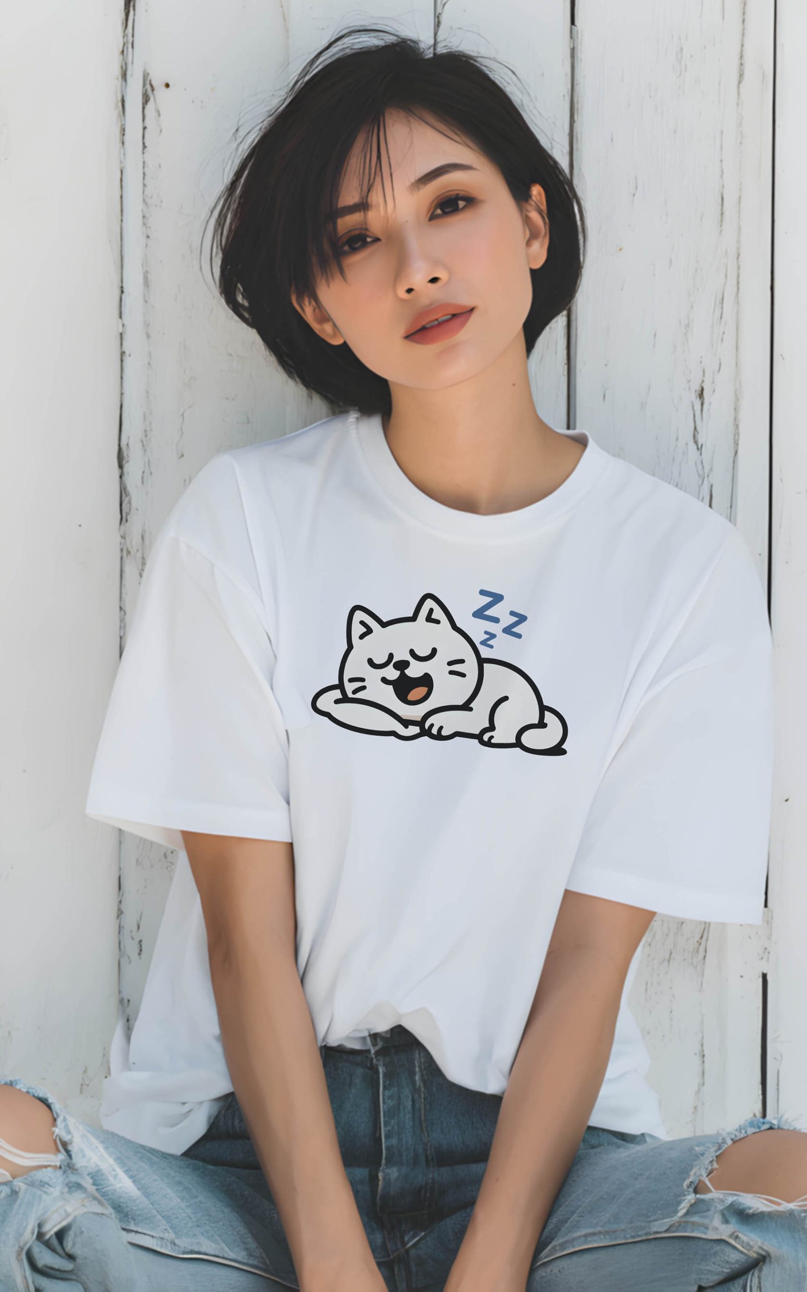 瞓覺貓 Tee ZZZ