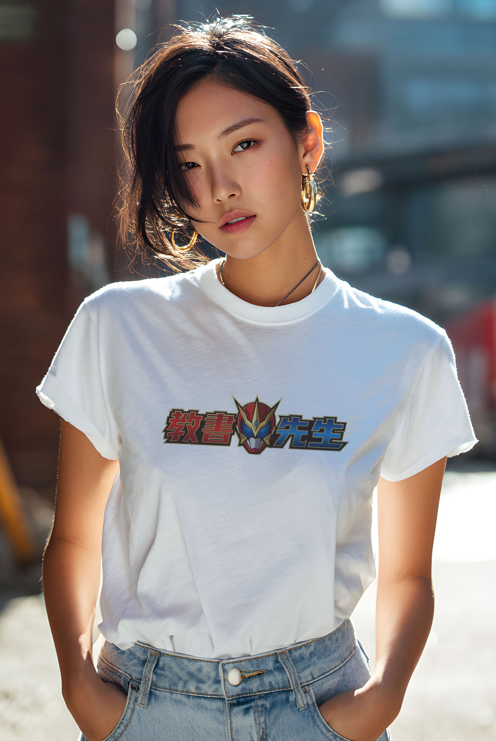 教書先生 - 白恤衫